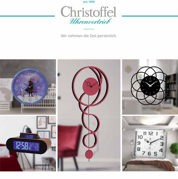 Christoffel Großuhren 2019/2020 Katalog PDF