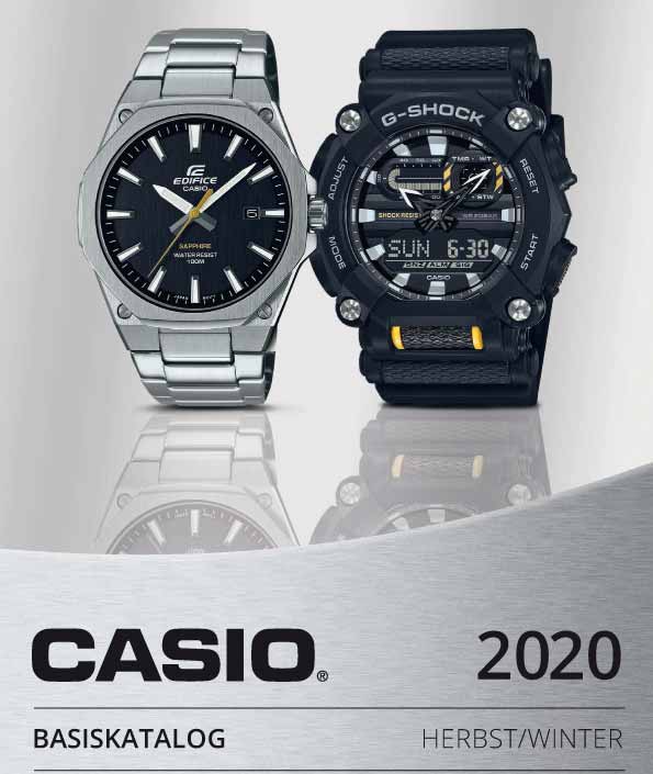 Casio Basiskatalog 2020