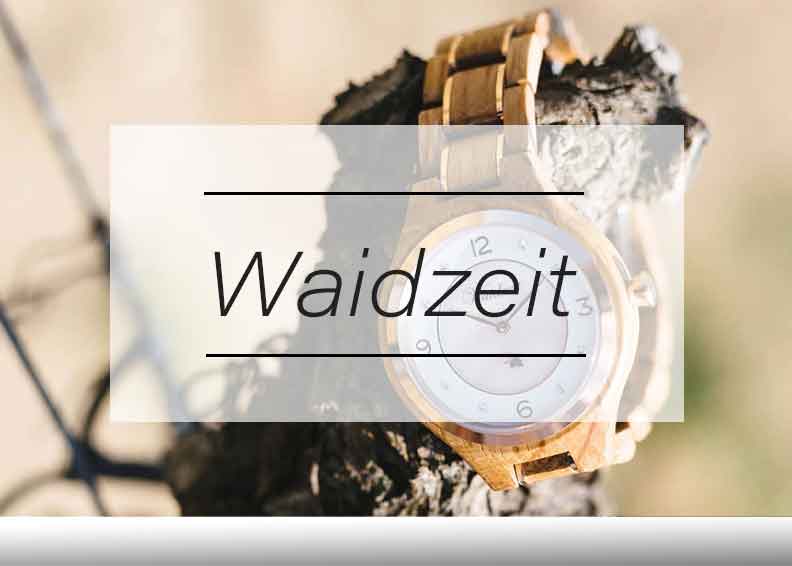 Schmuck und Uhren von Waidzeit