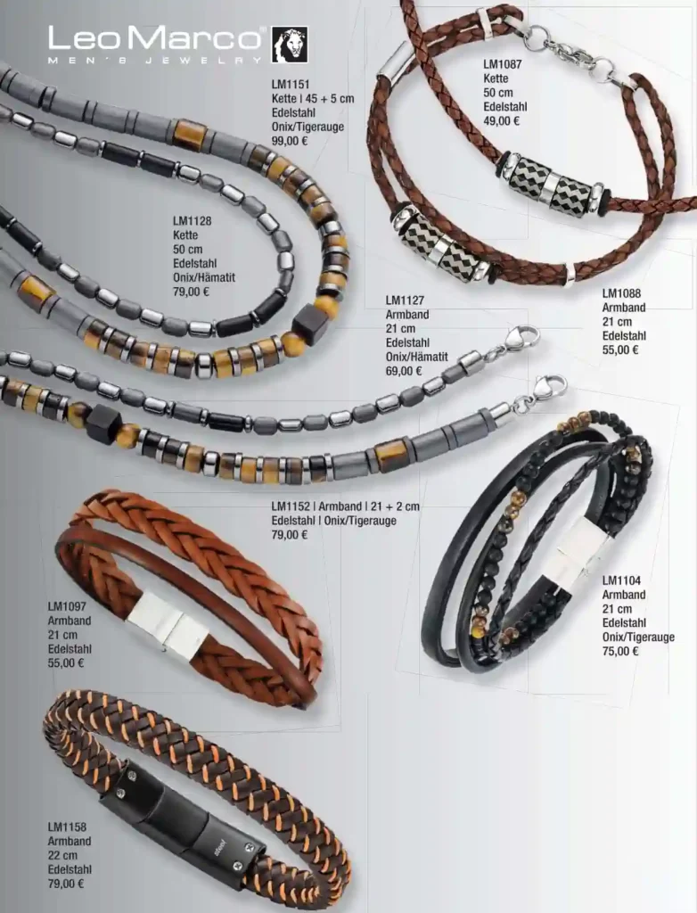 Leo Marco Herrenschmuck 2025 Seite 8 Leo Marco Herrenschmuck 2025 Seite 8